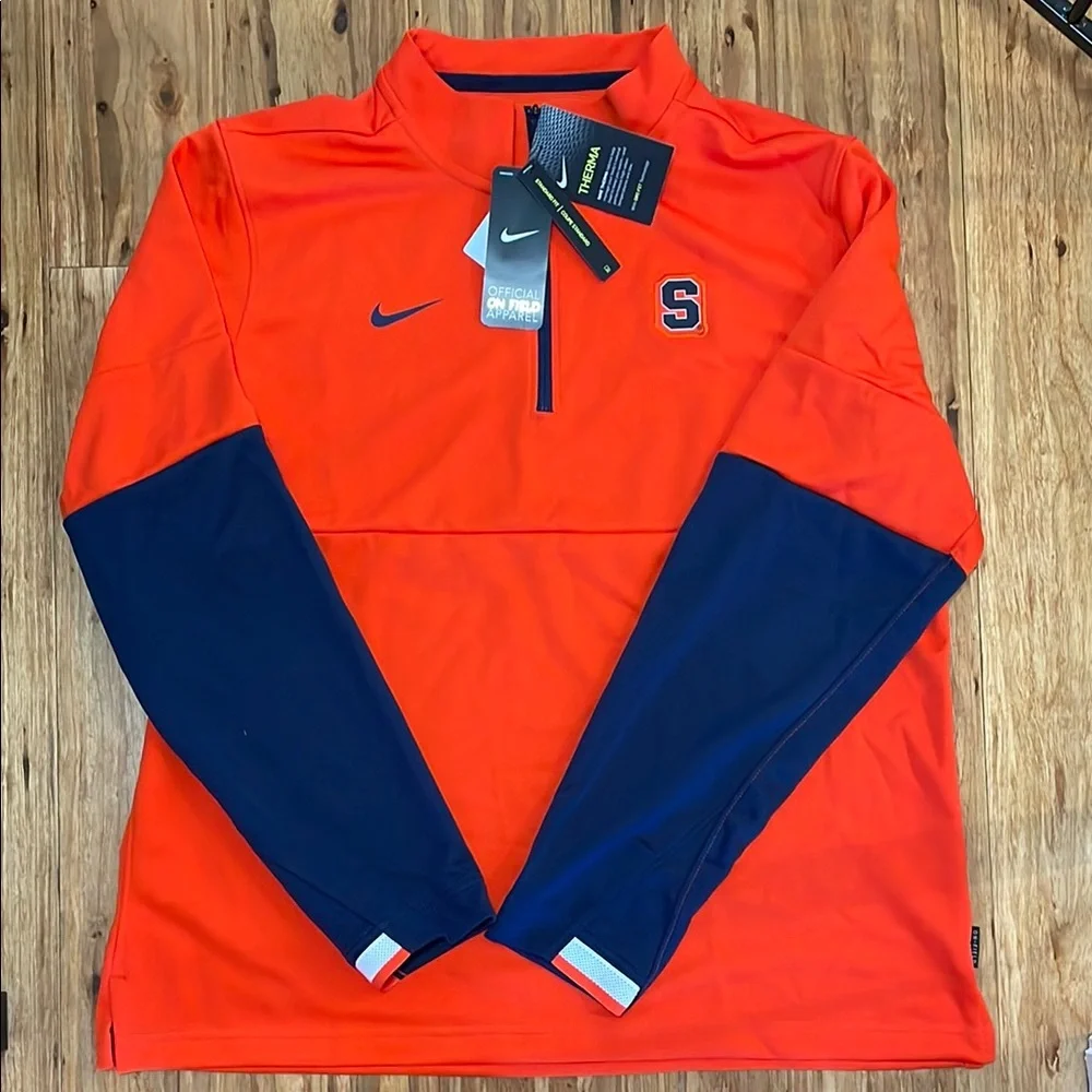 Nike Syracuse Orange and Navy Pullover - Picture 1 of 15